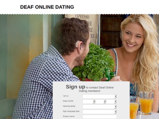 Free online deaf dating site in usa